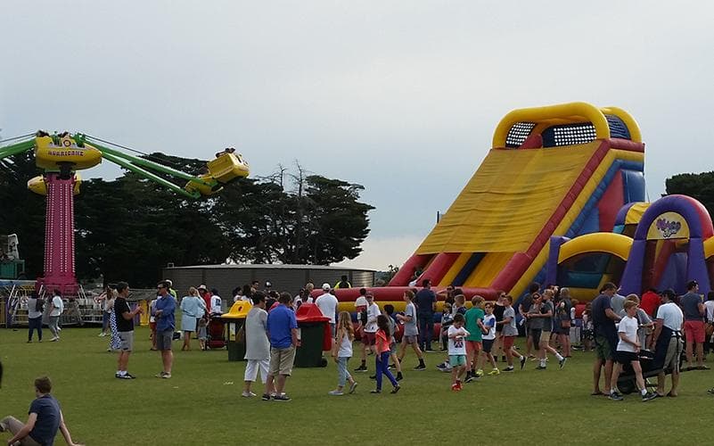 Barr's Amusements Rides at Fete